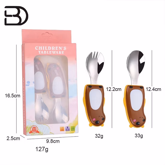 Novo design de talheres de aço inoxidável com cabo de madeira real e rebites de alumínio conjunto de talheres por atacado